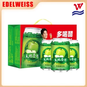 Tiandi No. 1 Vinegar Drinks 330ml × 15 Cans 天地壹号苹果醋饮料